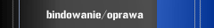 bindowanie/oprawa